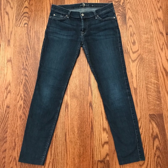 7 For All Mankind Denim - 7 for all man kind skinny jeans size 30